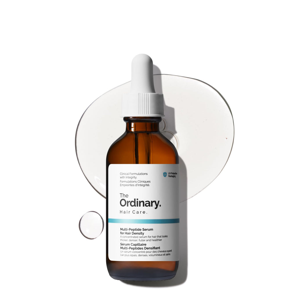 The Ordinary Multi-Peptide Serum for Hair Density and Scalp Support, Peptide-Powered Formula for Thicker, Fuller Looking Hair, 60ml