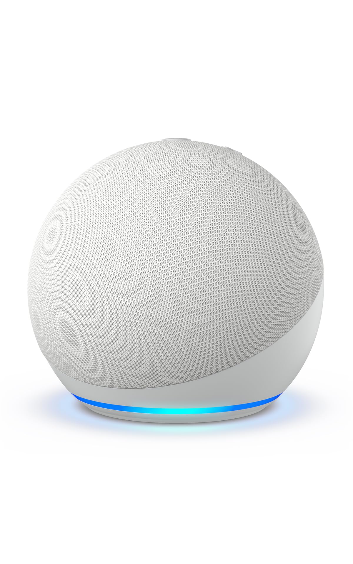 Amazon Echo Dot (Newest Gen) Smart Speaker with Alexa | Bluetooth & Wi-Fi | Premium Sound | Glacier White