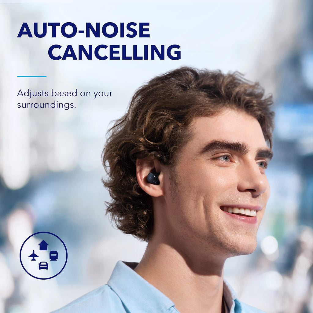 Soundcore by Anker Space A40 True Wireless Earbuds | Adaptive ANC, Hi-Res Audio & 50H Battery