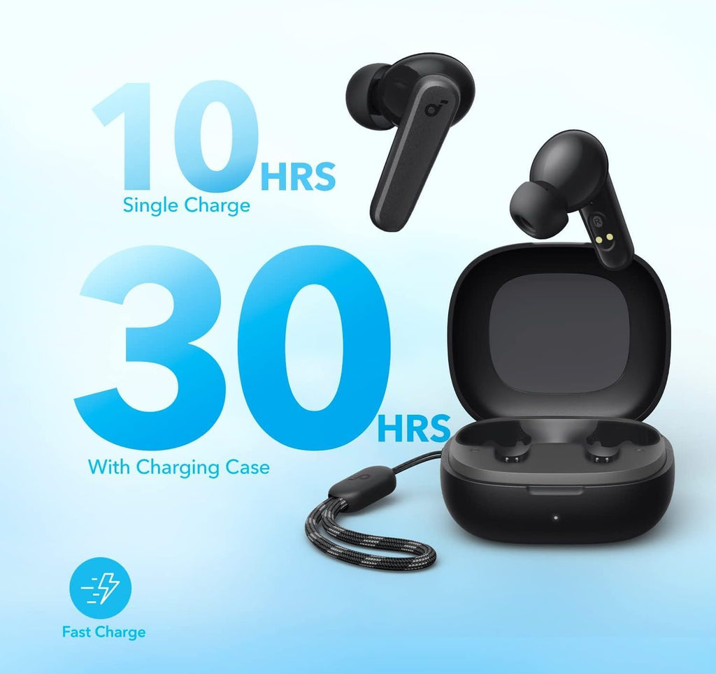 Soundcore by Anker P20i True Wireless Earbuds | Big Bass, AI Calls & 30H Battery