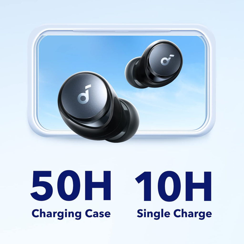 Soundcore by Anker Space A40 True Wireless Earbuds | Adaptive ANC, Hi-Res Audio & 50H Battery