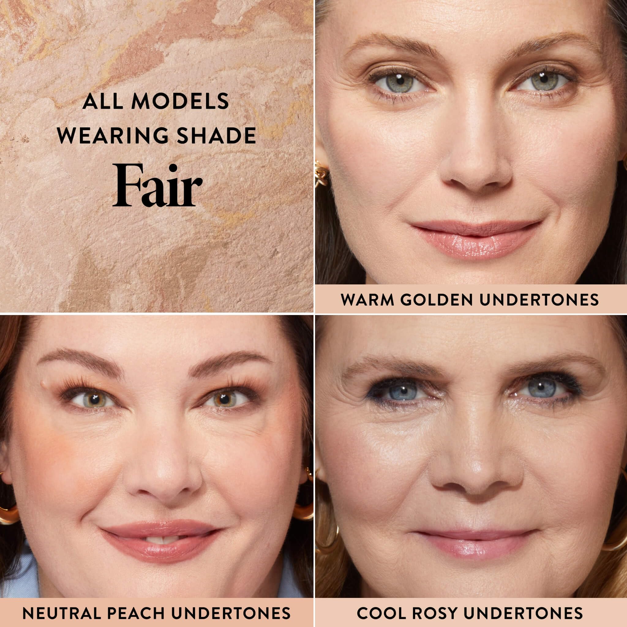 Laura Geller New York Baked Balance-n-Brighten Color Correcting Powder Foundation – Fair | Buildable Coverage | Demi-Matte Finish