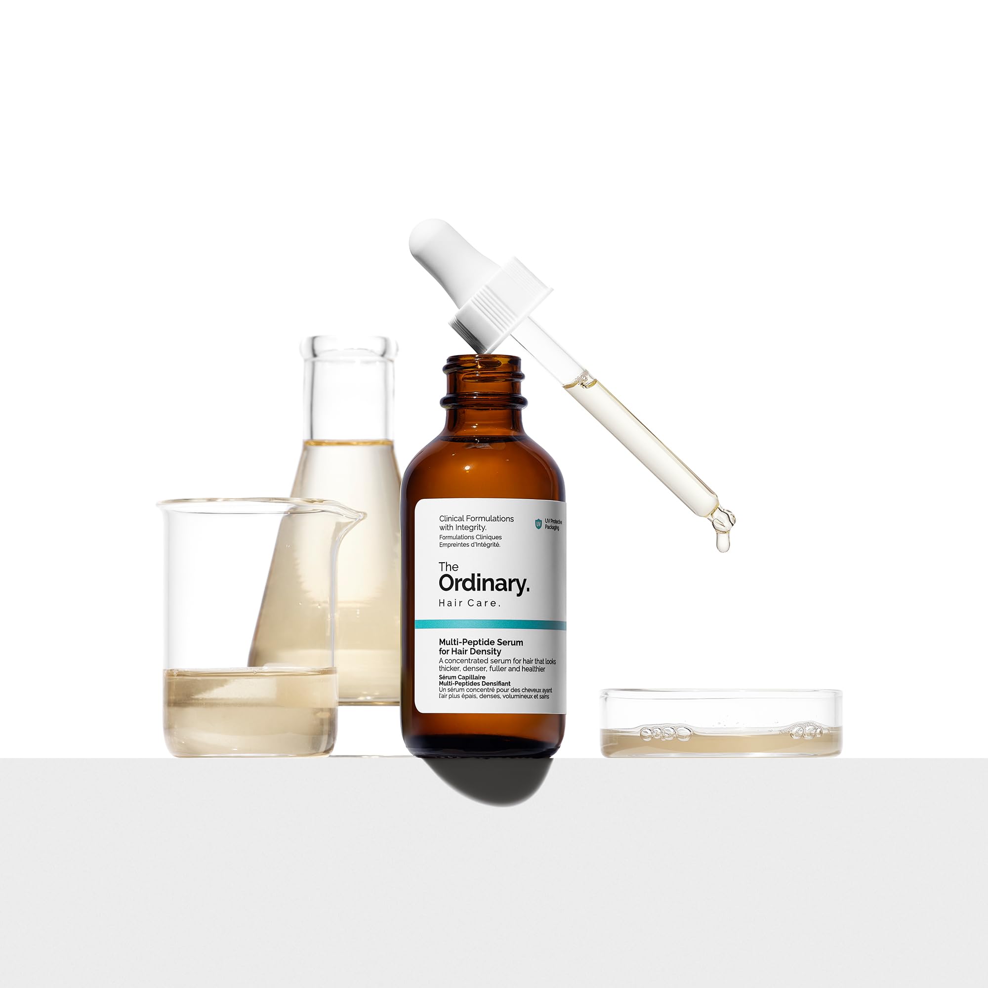 The Ordinary Multi-Peptide Serum for Hair Density and Scalp Support, Peptide-Powered Formula for Thicker, Fuller Looking Hair, 60ml
