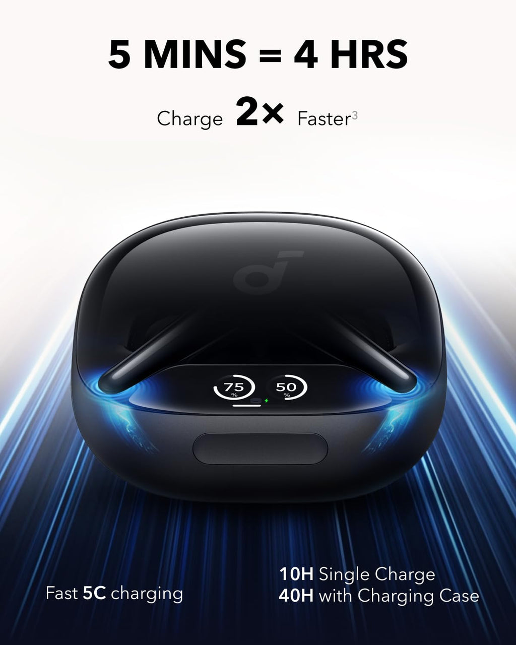 Soundcore Liberty 4 Pro by Anker Wireless Earbuds | Adaptive ANC, Studio Hi-Fi & Fast Charging
