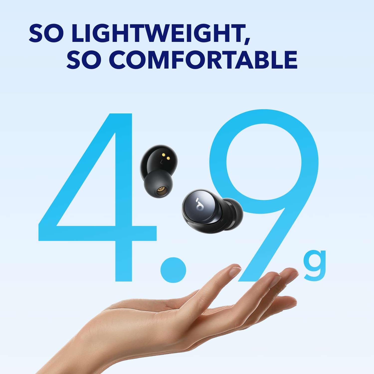 Soundcore by Anker Space A40 True Wireless Earbuds | Adaptive ANC, Hi-Res Audio & 50H Battery