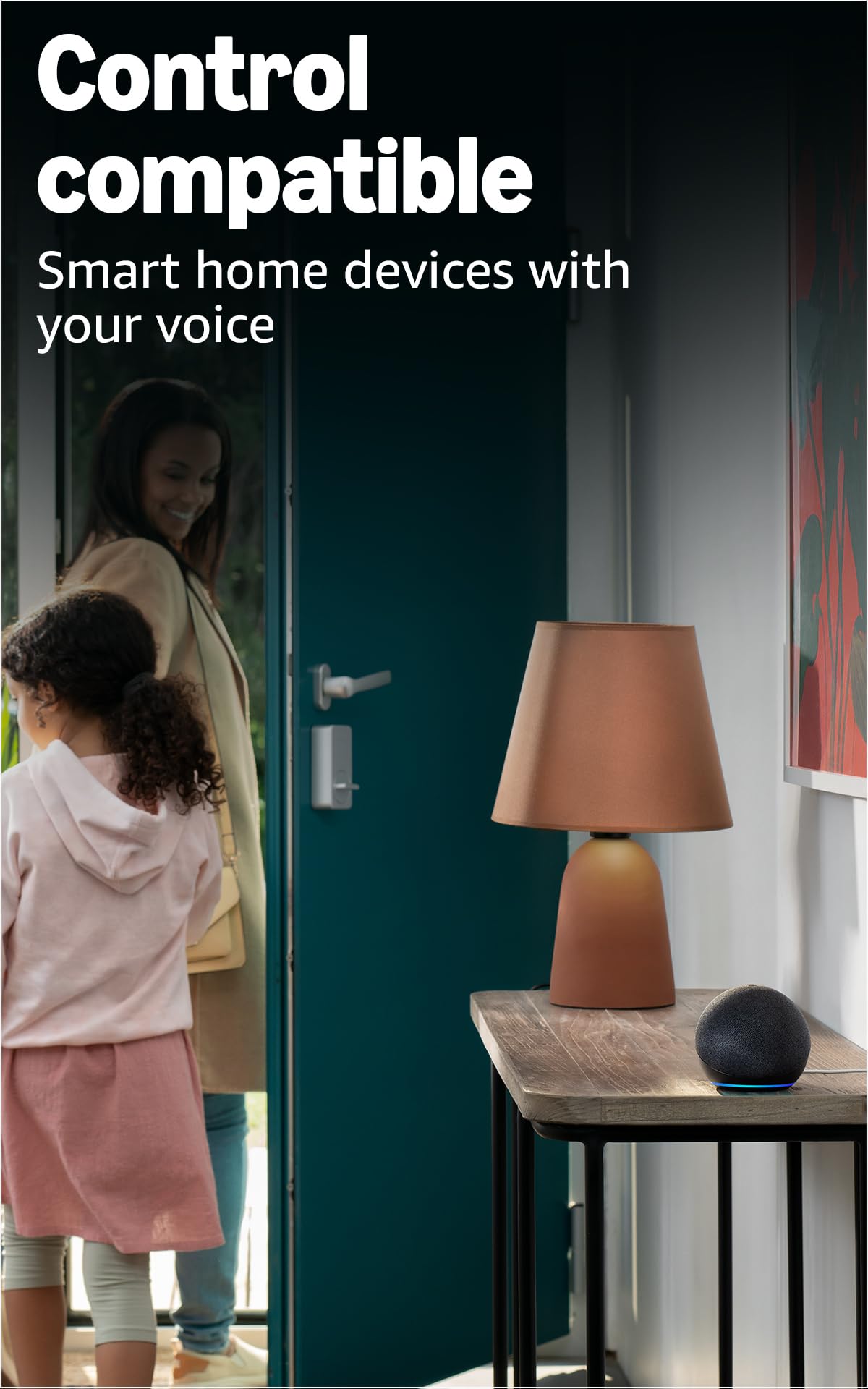 Amazon Echo Dot (Newest Gen) Smart Speaker with Alexa | Bluetooth & Wi-Fi | Premium Sound | Glacier White