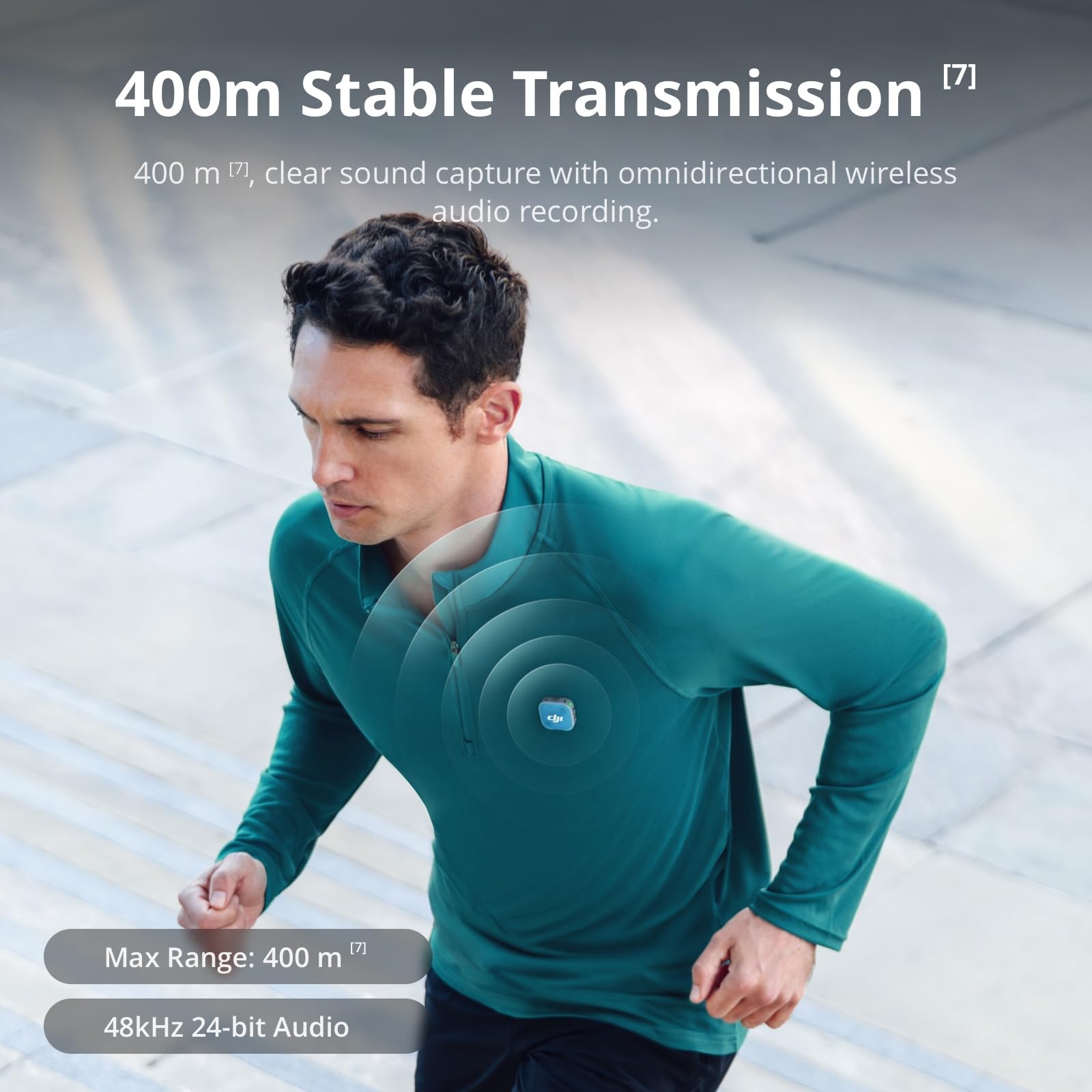 DJI Mic Mini 2 Wireless Lavalier Microphone | 24H Battery, Noise Cancelling & Charging Case