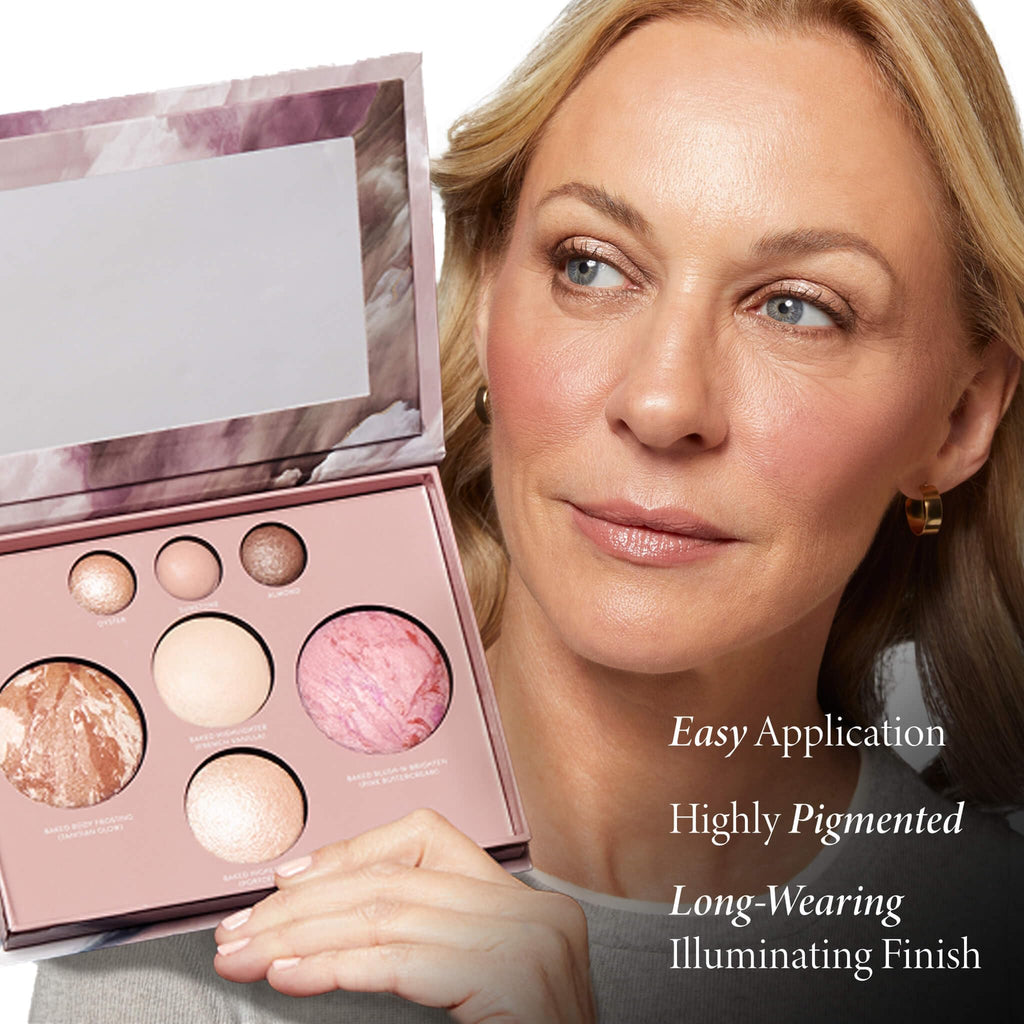 Laura Geller New York Best of the Best Baked Starter Palette | Bronzer, Blush, Highlighters & Eyeshadows